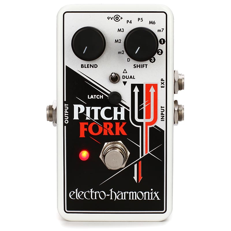 Electro-Harmonix EHX Pitch Fork Polyphonic Pitch Shifter Pedal