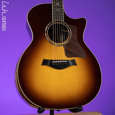 Taylor 814ce Grand Auditorium Acoustic-Electric Guitar Tobacco Sunburst image 1
