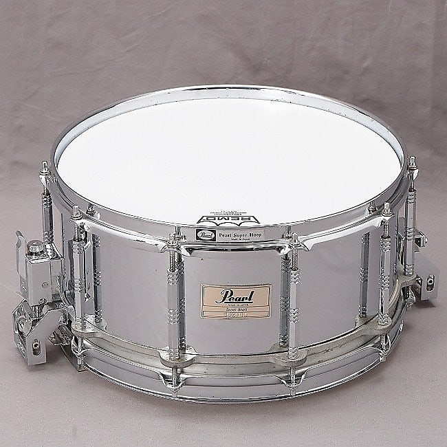 Pearl B-914 Free-Floating Brass 14x5 Snare Drum (1st Gen) 1983 - 1991