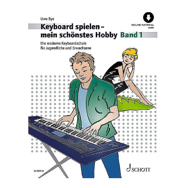 Schott SCHOTT Keyboard spielen - mein schönstes Hobby Die moderne Keyboardschule /Audio, ED 9591D image 1
