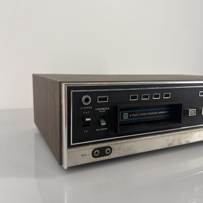 Panasonic RS-803US 8 Track Stereo Cartridge Recorder Vintage - Wood image 3