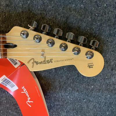 Fender Player Series Stratocaster Guitar Black PF 7 lb. 13oz. Strat MX20030655 image 4