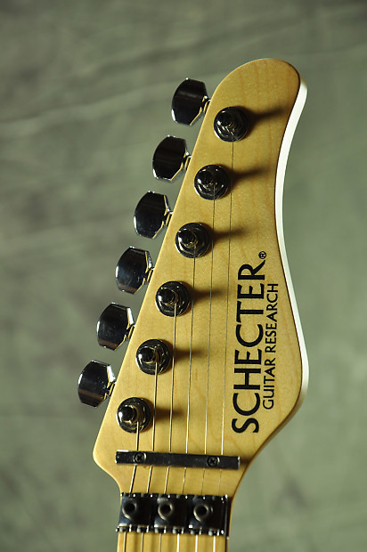 Schecter SD-II-24-AS See Thru Black | Reverb