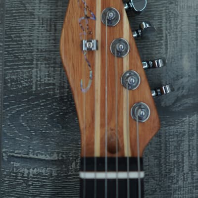 AIO TC1-H B-Stock Left-Handed Electric Guitar - Dark Walnut *Humbucker Neck Pickups 001 image 4