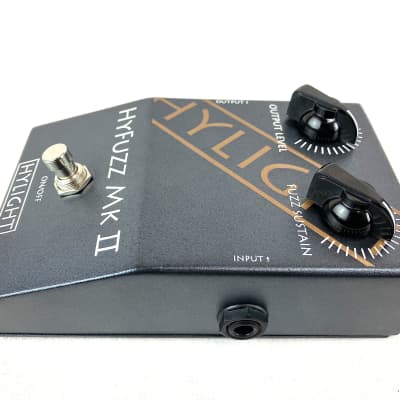HYLIGHT HyFuzz MKII Custom Shop Classic Fuzz Tone Pedal NOS OC75 Germanium Transistors Made In London UK image 5