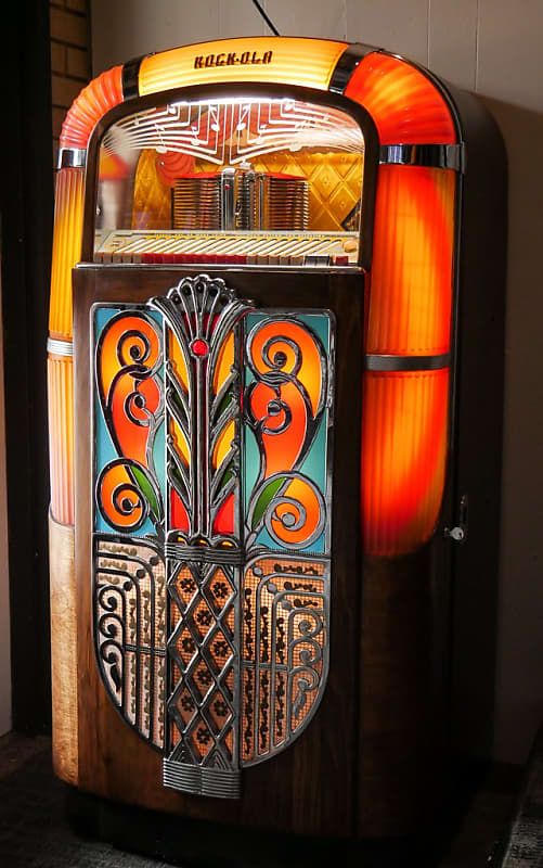 1947 Rock-Ola Model 1426 jukebox - pro restoration | Reverb