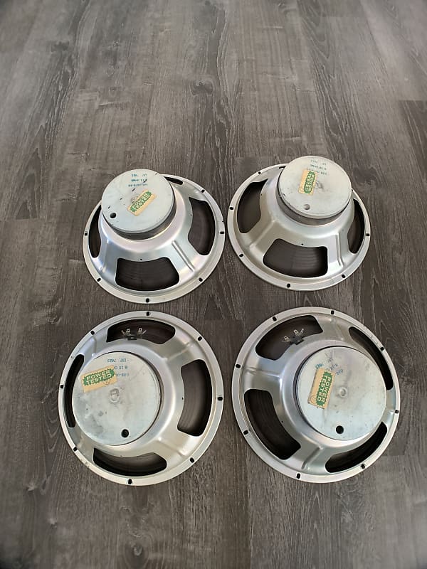 Vintage Kustom CTS 12” Guitar Speakers 16 ohm 65 watt 1977 Reverb