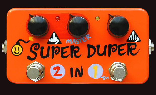 2005 Zvex Super Duper 2 in 1 (Myrold hand painted), BRAND NEW (old stock)! image 1