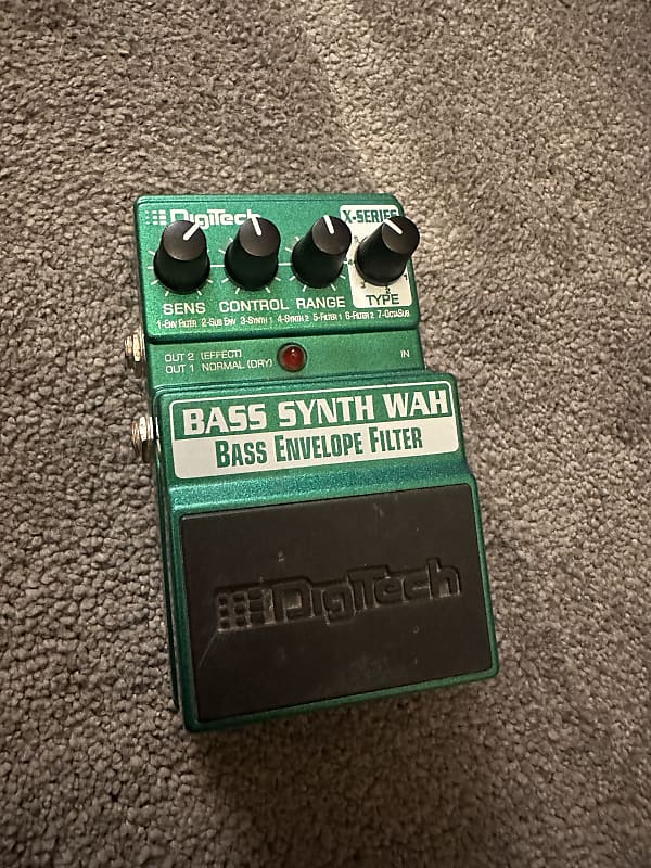 Digitech Bass Synth Wah | Reverb UK