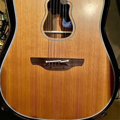 Takamine 2023 GB7C Garth Brooks Signature Electric/Acoustic Cutaway  As~New, 2023, Natural Finish, Solid Cedar Top, Rosewood Back, Takamine HSC! image 5