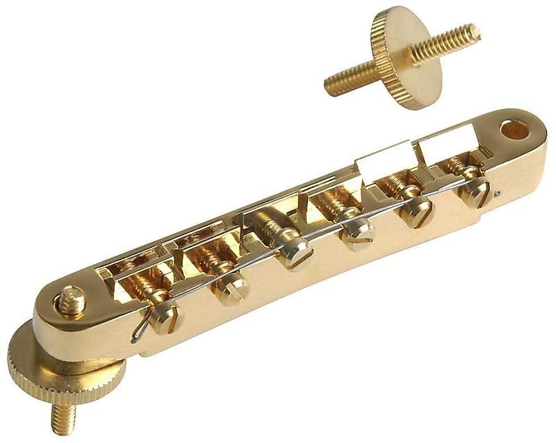 Gibson ABR-1 Tune-O-Matic Bridge, Gold PBBR-020 image 1