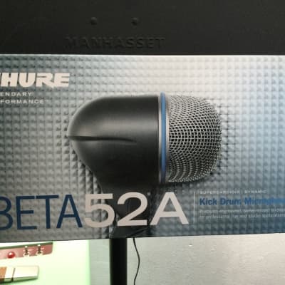 Shure BETA 52A Supercardioid Dynamic Bass Drum Microphone 2002 - Present - Black image 1