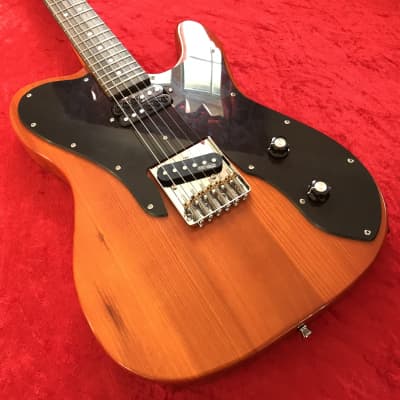 Martyn Scott Instruments "Custom 72" Handbuilt Partscaster Guitar in Mocha Ash with Black Sparkle Plate image 12