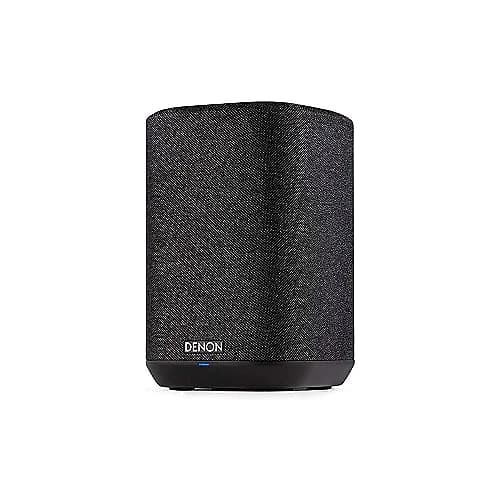 Denon Home 150 Wireless Speaker (2020 Model) | HEOS Built-in, AirPlay 2, and Bluetooth | Alexa Compatible | Compact Design | Black image 1