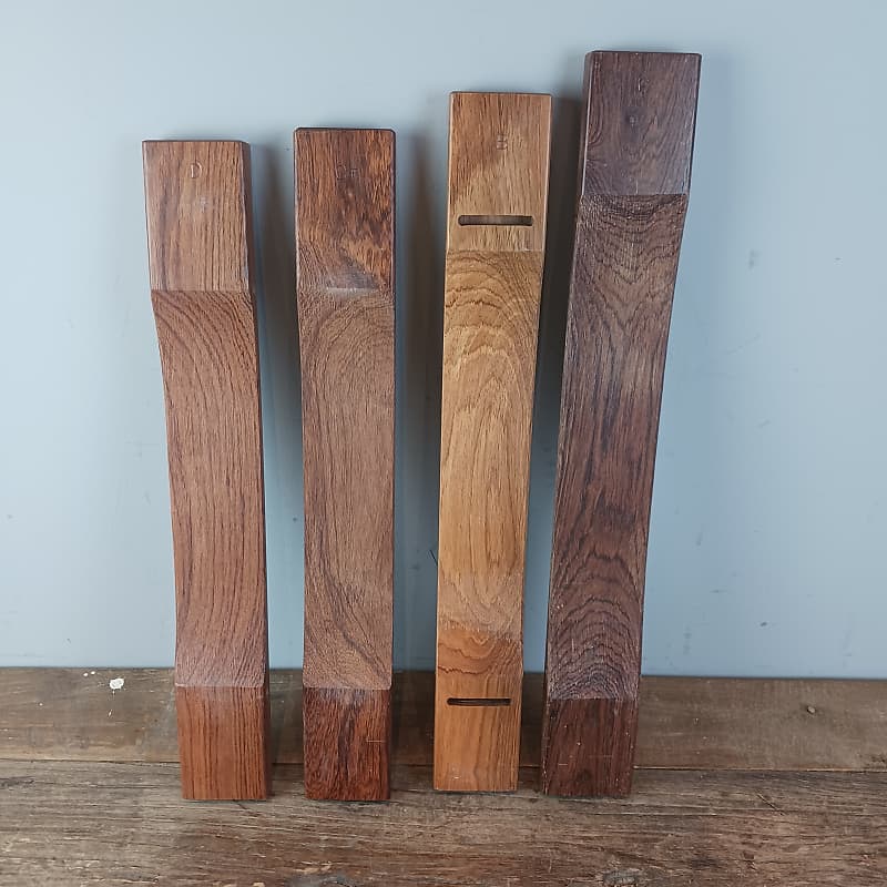 Marimba Wood Bars - Various 17 pieces, incomplete set image 1