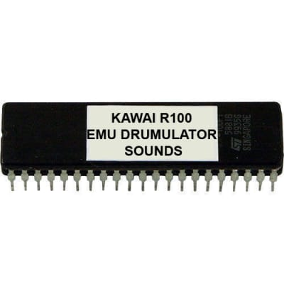 E-mu Emu Drumulator Sounds Eprom for KAWAI R100 and R50 drum machine R-100 R-50