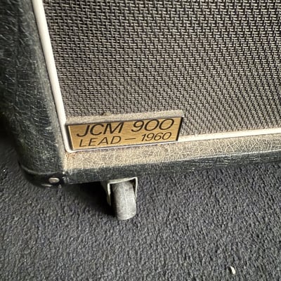 Marshall JCM 900 Lead Series 1960A Slant 4x12 Slant Cabinet 1990s - Black image 2