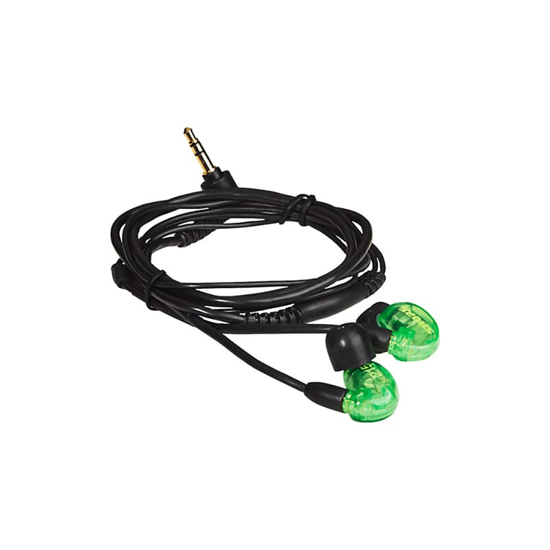 Shure SE215SPE-GN Sound Isolating Earphones Green image 1