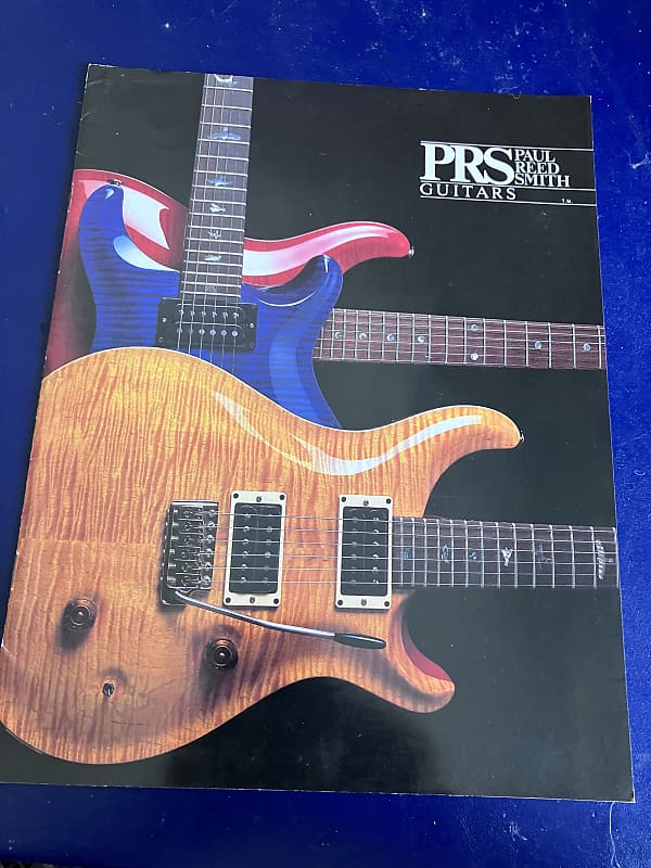 PRS Guitars Catalog 1987 Price List / Spec Sheets Paul Reed Reverb