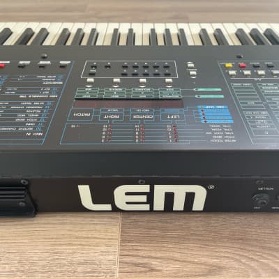 LEM Mmk Weighted Midi Master Keyboard Sequencer 1986 72 key 1986 Black image 24
