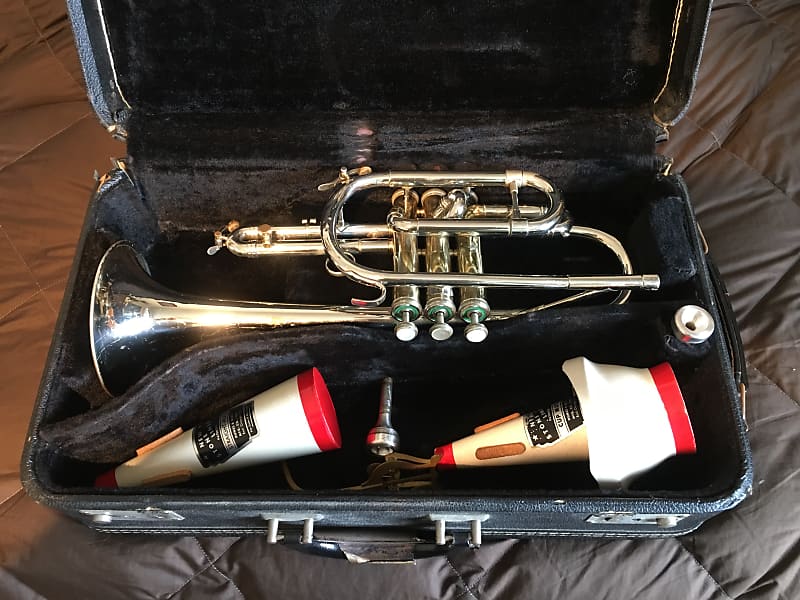 Holton Galaxy 1964 Cornet w/ Accesaries and Hard Case | Reverb