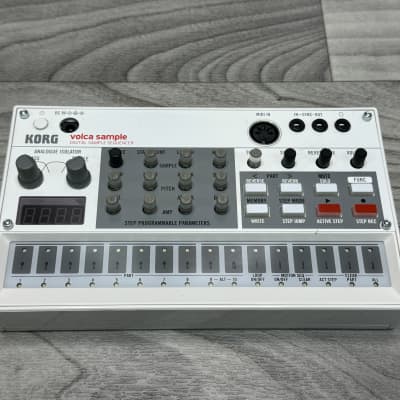Korg Volca Sample Digital Sample Sequencer 2010s - White