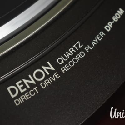 Denon DP-60M Direct Drive Record Player In Very Good Condition image 7