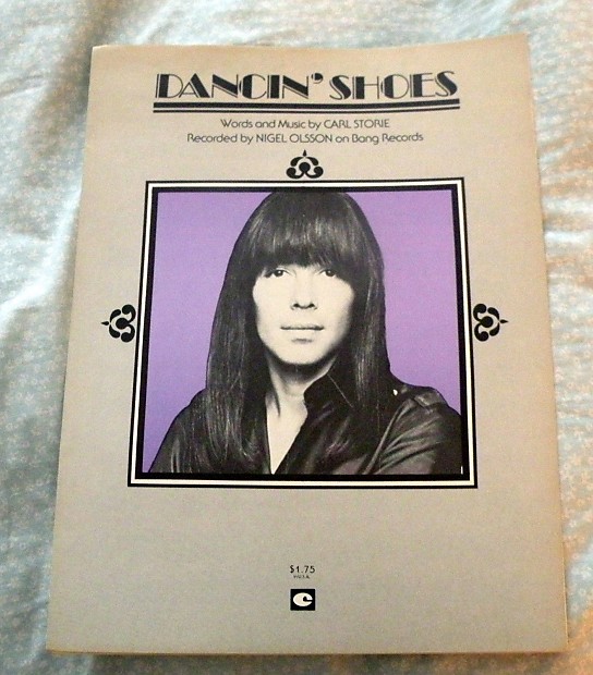 Nigel Olsson Vintage Sheet Music Dancin' Shoes 1978 Elton Reverb