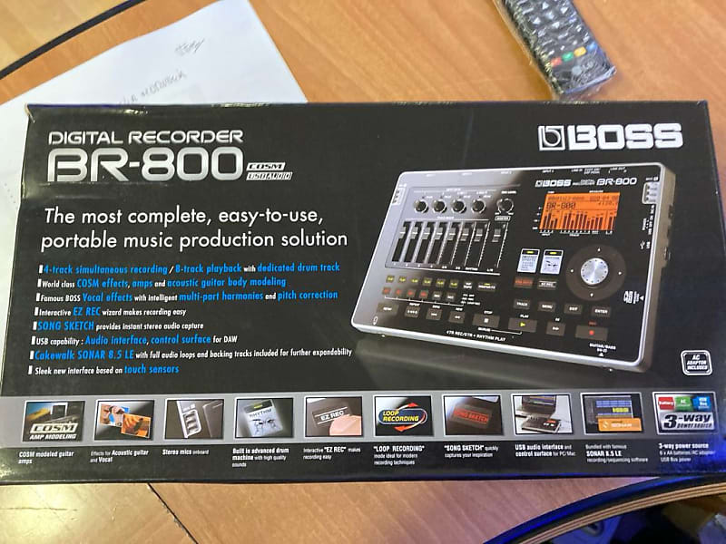 Boss BR-800 Portable Digital Recorder 2010s - Black | Reverb