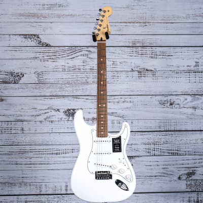 Fender Player Stratocaster Electric Guitar | Polar White image 3