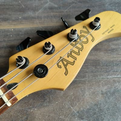 1990's Anboy Japan (by Fujigen) PJ Odyssey Series 4-String Bass image 6