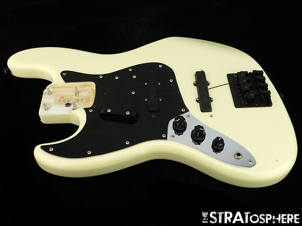 LOADED LEFTY Vintage 62 RI Fender Jazz Bass BODY Olympic White