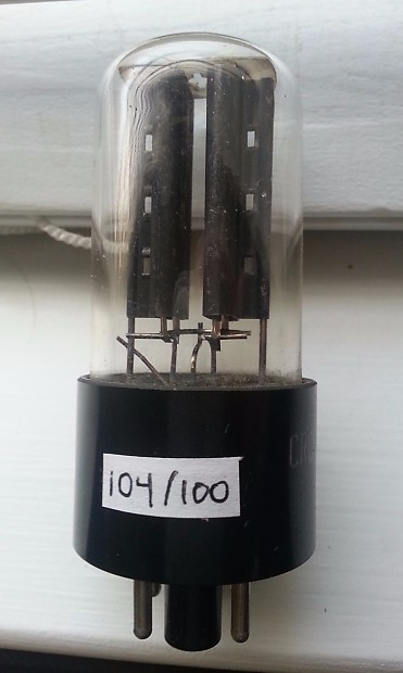 RCA JAN CRC 5Y3GT 5Y3 Rectifier Tests Strong Tight Base