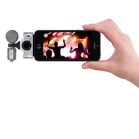 Zoom iQ7 Stereo iOS Microphone | Reverb