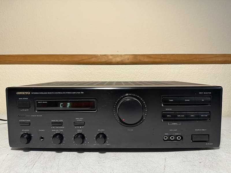 Onkyo ARV401 Amplifier Integrated Amp HiFi Stereo Audiophile Reverb