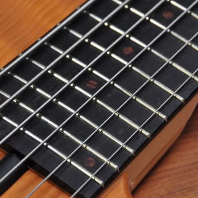 Fodera Emperor Std Limited Doctorbass Edition 6 string Ebony board 17.5mm Figured Redwood top image 9