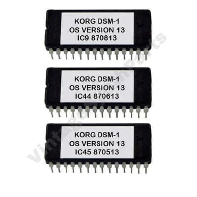 Korg DSM-1 Latest Firmware Version 13 ROM Os upgrade EPROM update