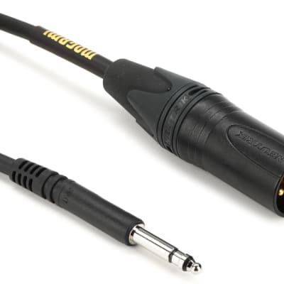 Mogami TTXLRM01 TT to XLR Male Patch Cable - 1-foot