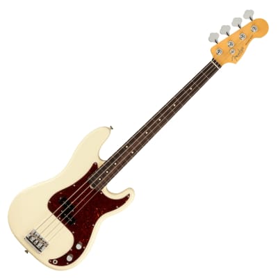 Fender American Professional II Precision Bass Rosewood Olympic White image 2