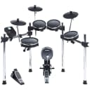 Alesis Surge Mesh Kit 8-Piece Drum Kit with Over 300 Sounds, All Mesh Pads, 3-Sided Chrome Rack