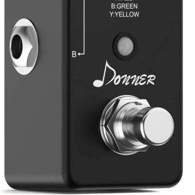 Donner ABY Box Line Selector AB Switch Mini Guitar Effect Pedal True Bypass image 2