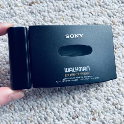 RARE] SONY WM-EX80 Walkman Cassette Player Excellent Black ! | Reverb