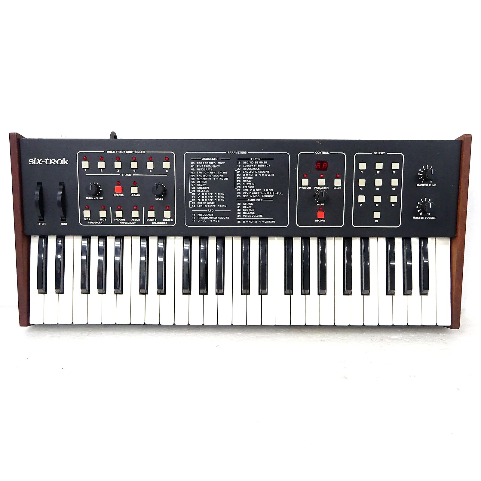 Sequential Six-Trak 49-Key 6-Voice Polyphonic Synthesizer | Reverb