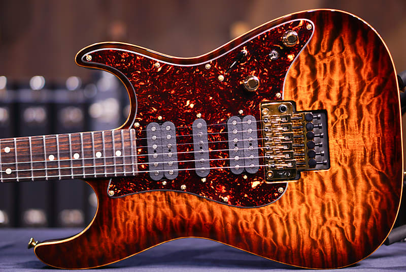 Tom Anderson Drop top classic 2023 - tiger eye burst | Reverb