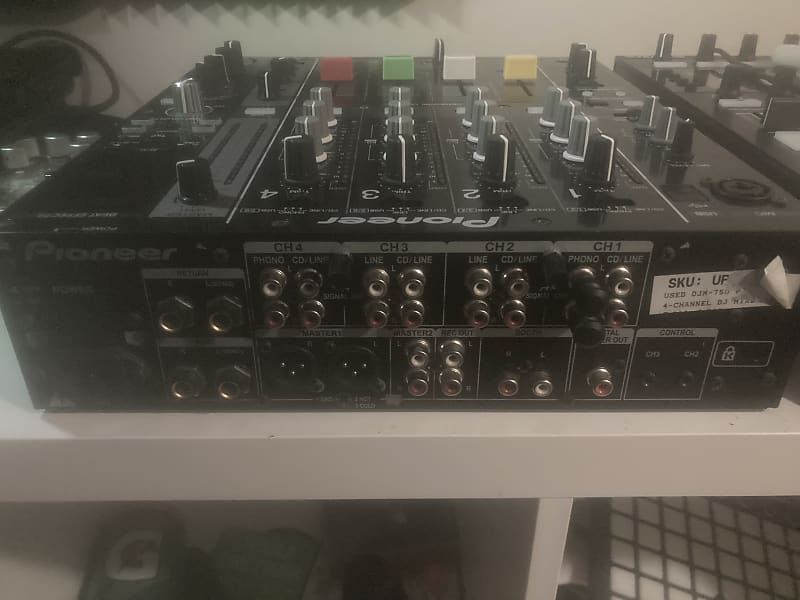 Pioneer DJM-750-K 4-Channel Digital DJ Mixer | Reverb