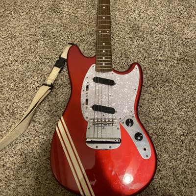 Fender  Competition mustang  1999-2002 Candy apple red image 1