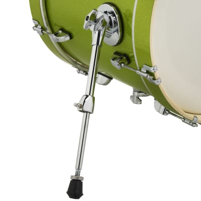 PDP New Yorker 4 Piece Shell Pack - 16/10/13/14 - Electric Green Sparkle - PDNY1 image 6