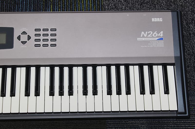 KORG N264 音楽ワークステーション Korg N264 Music Workstation 76 Key Synthesizer for sale