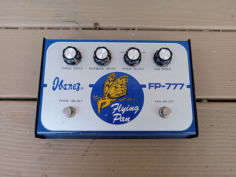 Vintage 1970's Ibanez FP-777 Flying Pan Stereo Phaser Effects Pedal! image 1