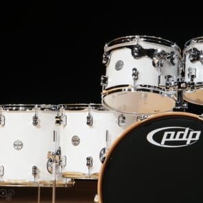 PDP Concept Maple Shell Pack - 7-Piece - Pearlescent White image 6